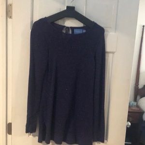 Simply Vera Purple Sparkly Sweater, Medium